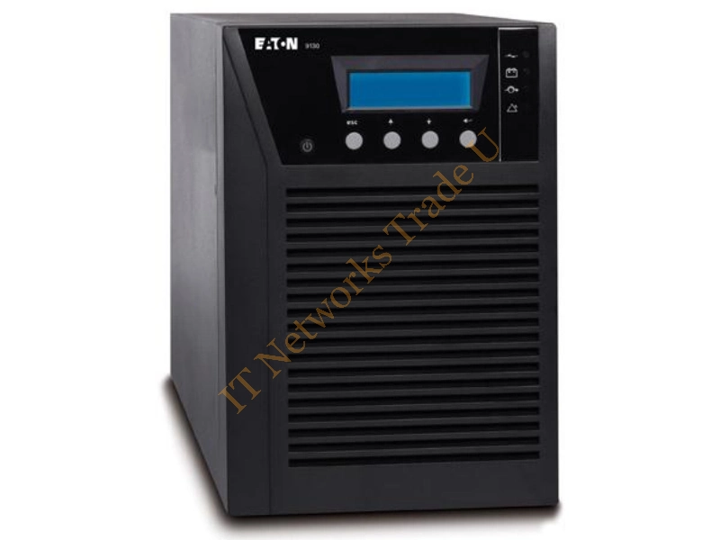 103006430-6591 - Eaton 9130L-3000T-XL 3000VA 2AC outlet(s) Compact Black uninterruptible power supply (UPS)