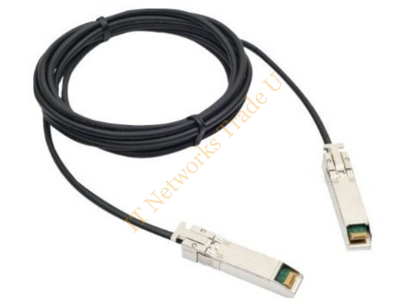 Extreme networks 1m SFP+ 1m SFP+ SFP+ Black, Silver fiber optic cable