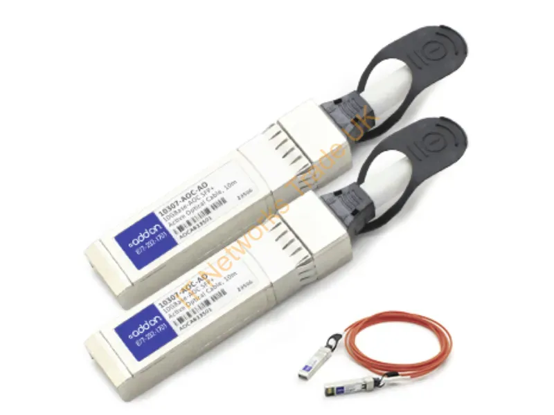 10307-AOC-AO - Addon Networks 10M Sfp+ - Sfp+ Infiniband/Fibre Optic Cable 393.7" (10 M) Sfp+ Orange