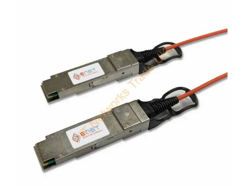 10318-ENC - Enet Components 10318-Enc Infiniband/Fibre Optic Cable 3937" (100 M) Qsfp+ Gray