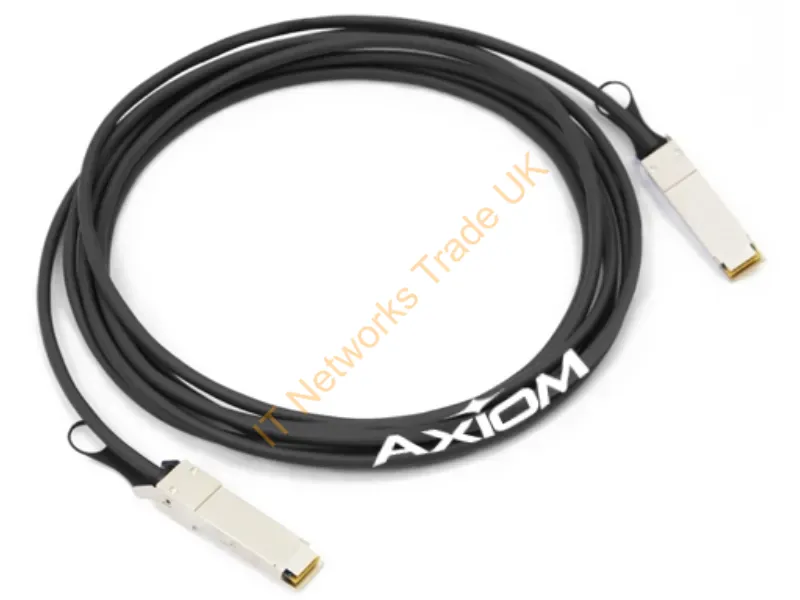 10323-AX - Axiom 10323-Ax Infiniband/Fibre Optic Cable 196.9" (5 M) Qsfp+ Black