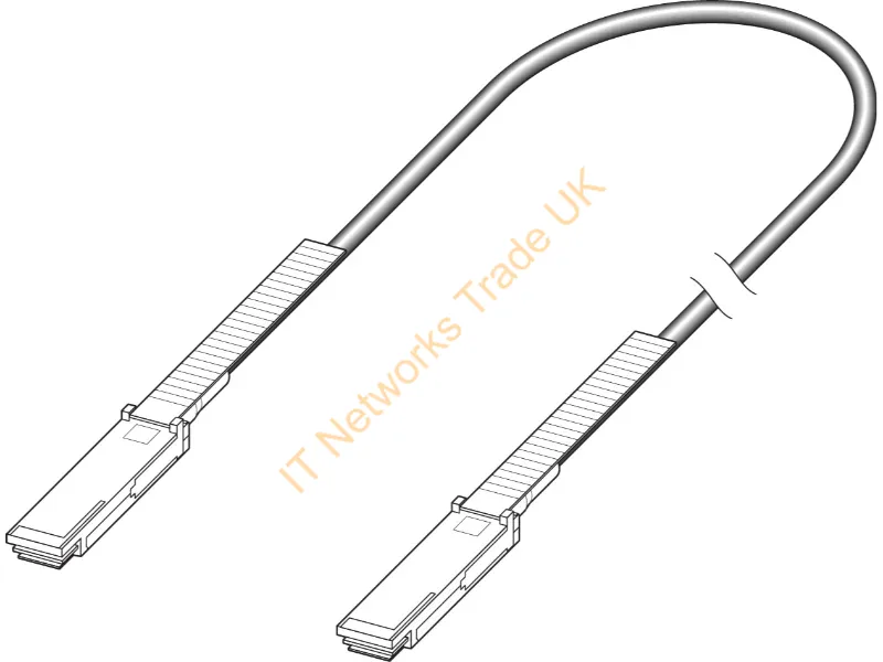 10411 - Extreme networks 100 Gb, QSFP28-QSFP28 1m InfiniBand/fibre optic cable
