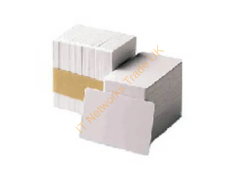 104523-113 - Zebra Premier Pvc Card, 30 Mil Low Coercivity Mag. Stripe (5 Packs X 100)