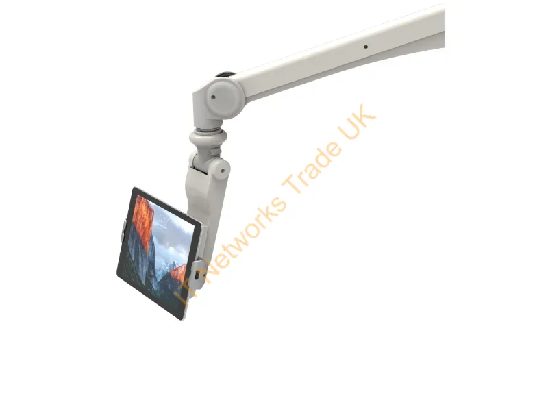 1050MAAW - Compulocks VESA Medical Grade Extra Long Articulating Monitor Arm White