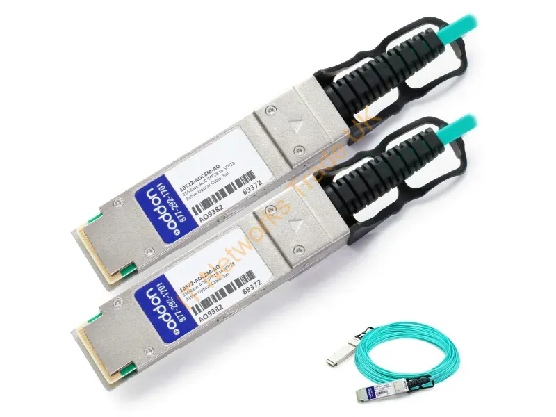 10522-AOC8M-AO - Addon Networks 10522-Aoc8M-Ao Infiniband/Fibre Optic Cable 315" (8 M) Sfp28 Black