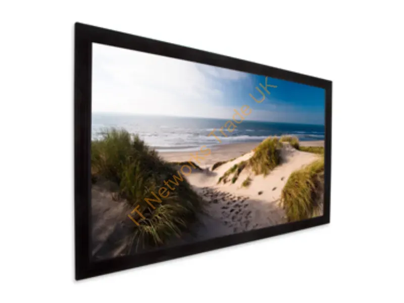 10600048 - Da-Lite HomeScreen Deluxe 118x196 Matte White P projection screen 2.06 m (81") 16:9
