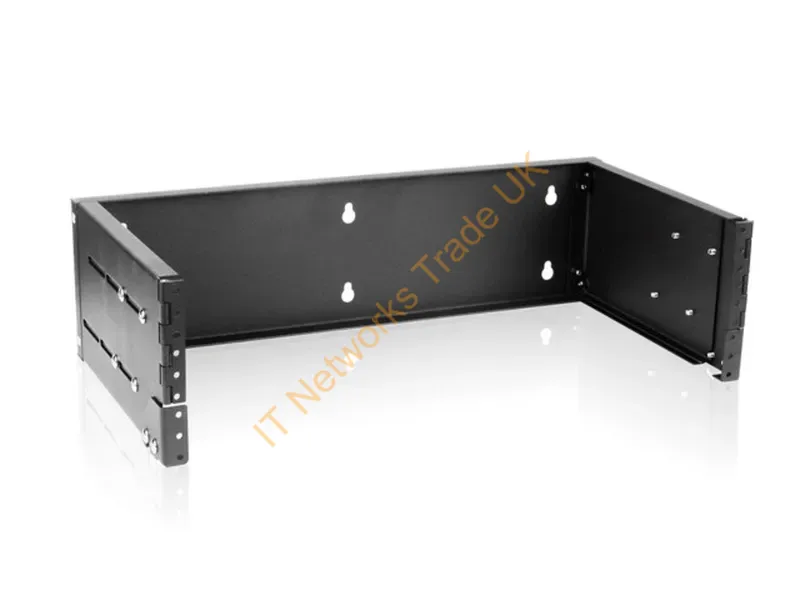 10657 - Monoprice 10657 Rack Cabinet 3U Wall Mounted Rack Black