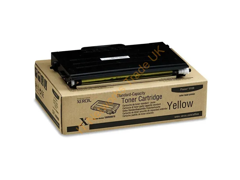 106R00678 - Xerox 106R00678 Toner yellow, 2K pages/5% for Xerox Phaser 6100