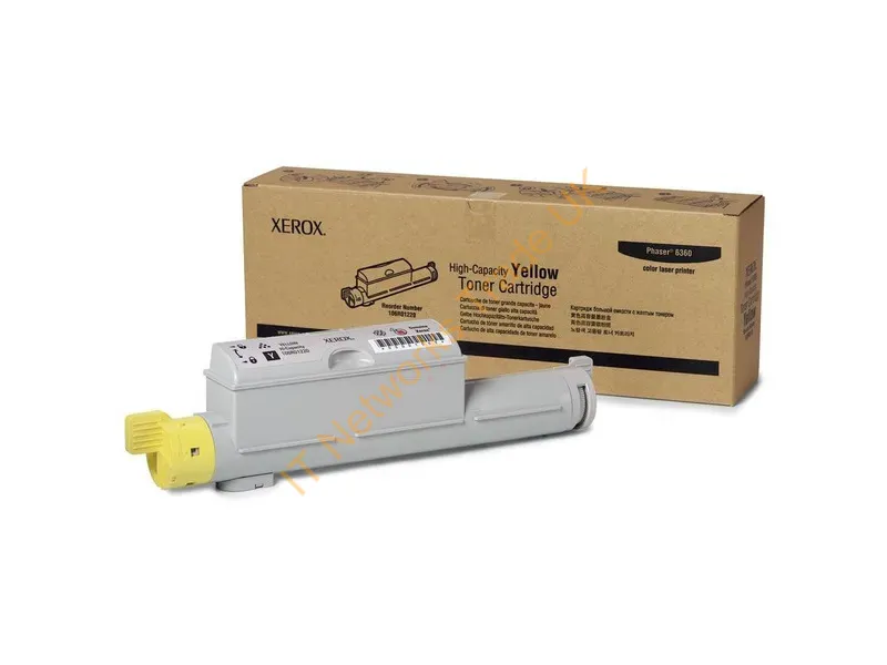 Xerox 106R01220 Toner yellow, 12K pages @ 5% coverage Accessory