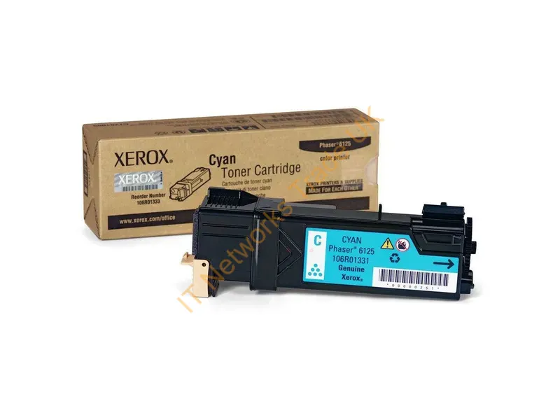106R01331 - Xerox 106R01331 Toner cartridge cyan, 1K pages/5% for Xerox Phaser 6125