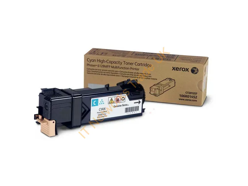 Xerox 106R01452 Toner cyan, 2.5K pages @ 5% coverage Accessory