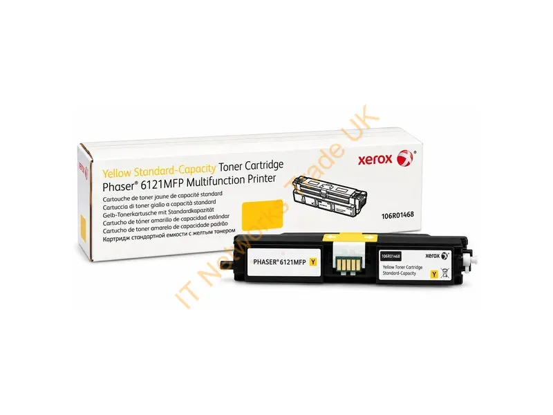 Xerox 106R01468 Toner yellow, 2.6K pages @ 5% coverage Accessory