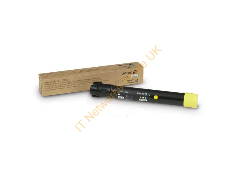 106R01580 - Xerox 106R01580 Toner yellow metered, 19K pages for Xerox Phaser 7800