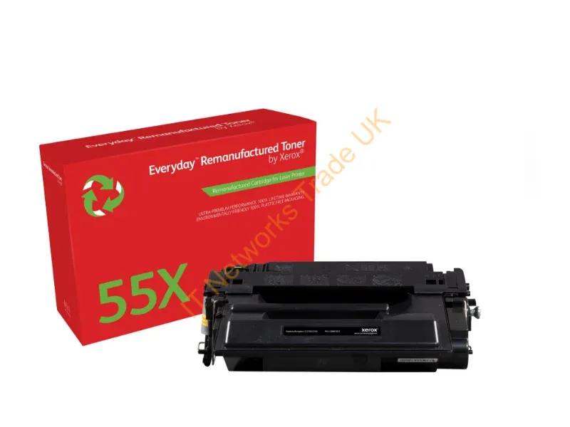 106R01622 - Xerox 106R01622 compatible Toner black, 12.6K pages @ 5% coverage (replaces HP 55X) Accessory