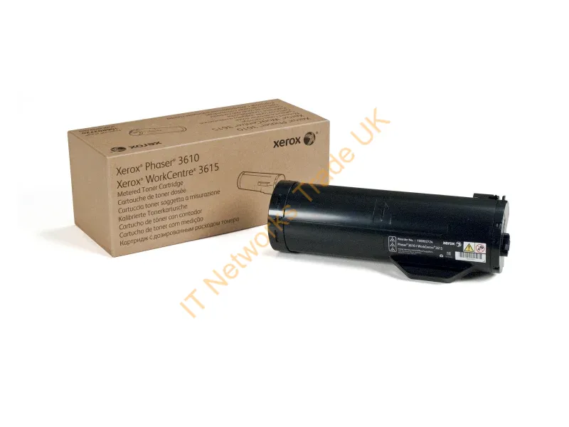 106R02724 - Xerox 106R02724 Toner-kit extra High-Capacity metered, 25.3K pages for Xerox Phaser 3610