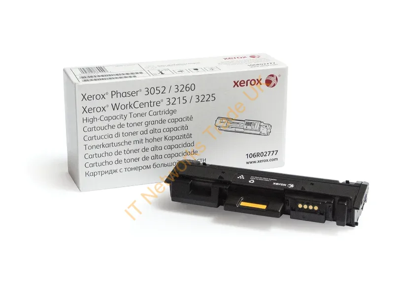 Xerox 106R02777 Toner black, 3K pages Accessory