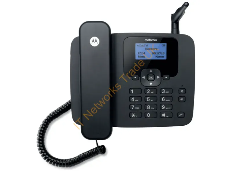 107FW410L - Motorola FW410 Analog telephone Caller ID Black
