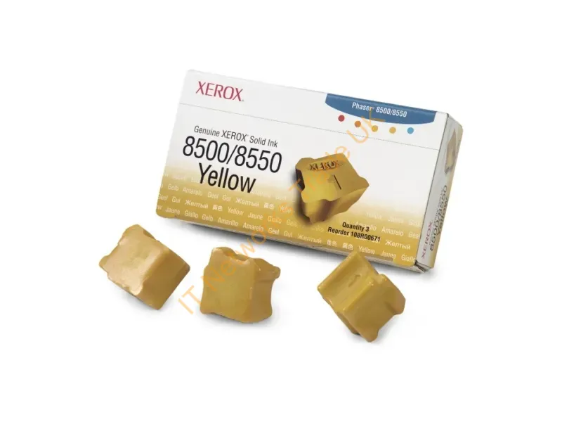 Xerox 108R00671 Dry ink in color-stix, 3K pages, Pack qty 3 Accessory