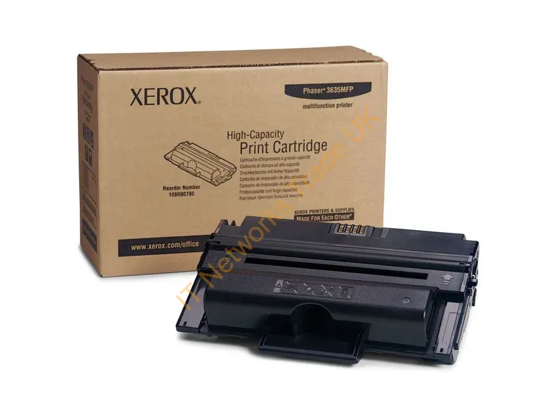 Xerox 108R00795 Toner black, 10K pages @ 5% coverage Accessory