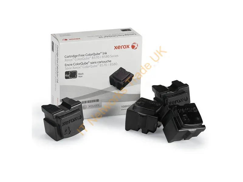 Xerox 108R00935 Dry ink in color-stix, 8.6K pages, Pack qty 4 Accessory