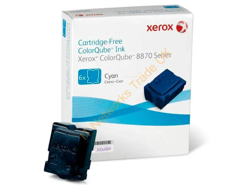 Xerox 108R00954 Dry ink in color-stix, 17.3K pages, Pack qty 6 Accessory