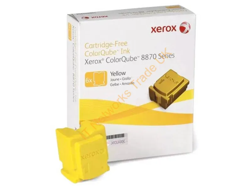 Xerox 108R00956 Dry ink in color-stix, 17.3K pages, Pack qty 6 Accessory