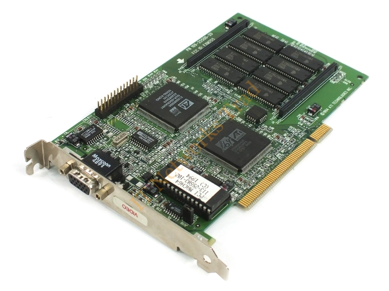 109-25500-20 ATI Mach64 2MB PCI Video Graphics Card