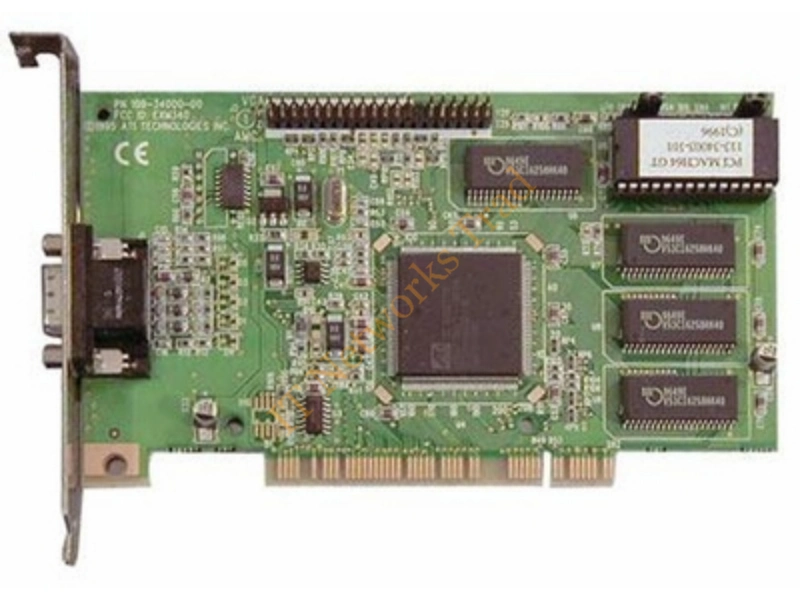 109-37900 ATI 3D RageII 4MB VGA S-Video Video Graphics Card