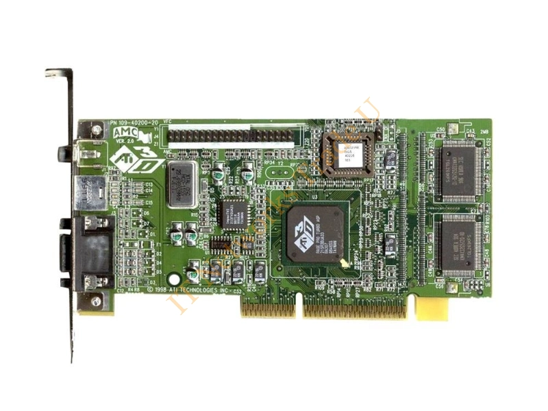 109-40200-20 ATI 3D Rage Pro 2X 8MB AGP/ VGA Video Graphics Card