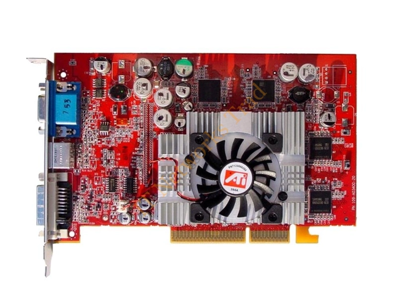 109-A0340-20 ATI Radeon 9600 XT 128MB AGP Video Graphics Card