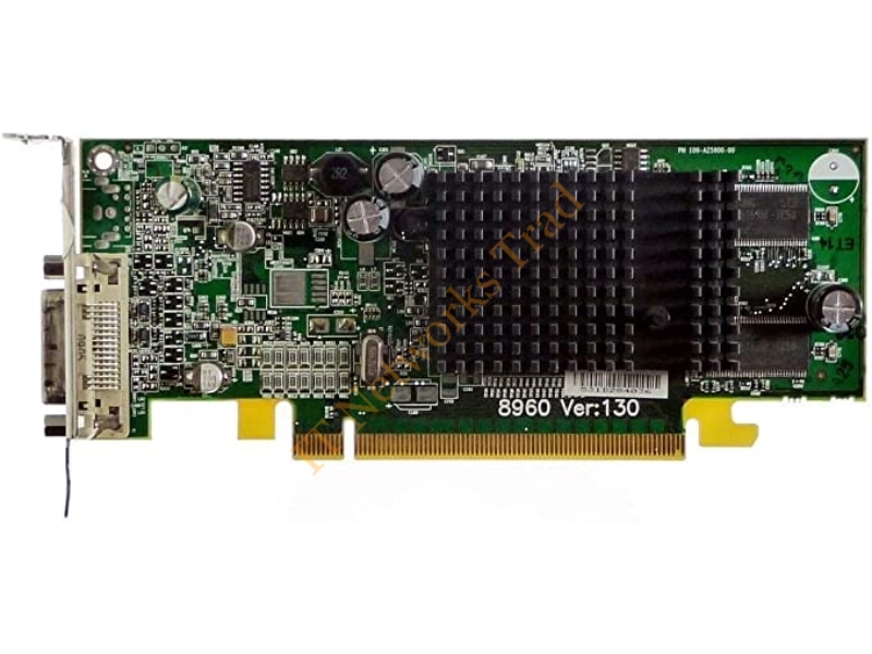 109-A25900-00 ATI Radeon X300 128MB PCI Express DVI/VGA/TV Outs Video Graphics Card