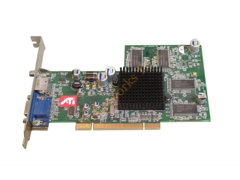 109-A34200-00 ATI Radeon 9200 256MB PCI Video Graphics Card