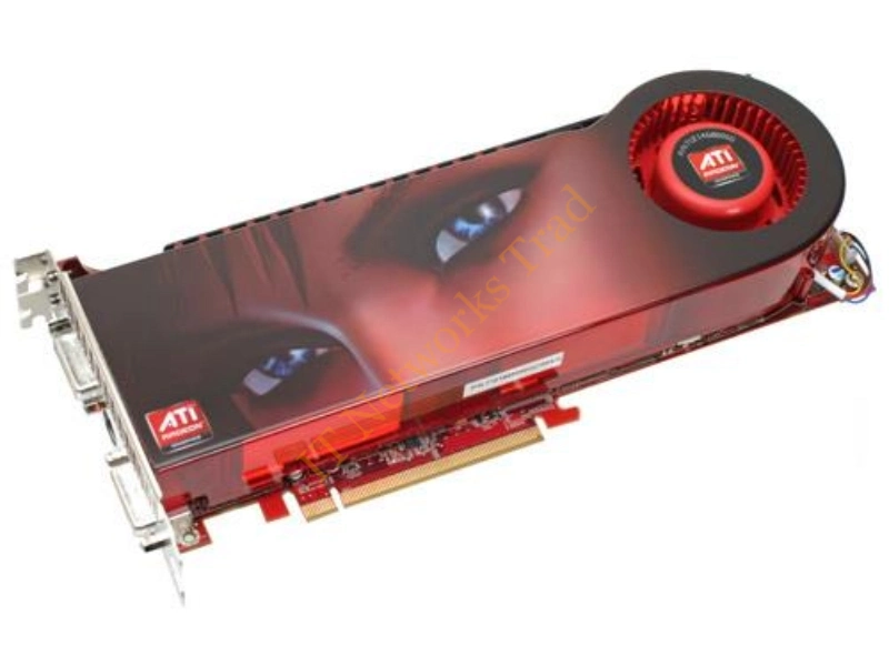 109-B33931-00 ATI Radeon HD3870 512MB GDDR4 256-Bit Dual DVI HDMI TV-out PCI Express 2.0 x16 Video Graphics Card