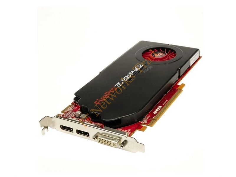 109-C01471-00 ATI FirePro V5800 1GB GDDR5 128-Bit PCI Express 2.0 Video Graphics Card