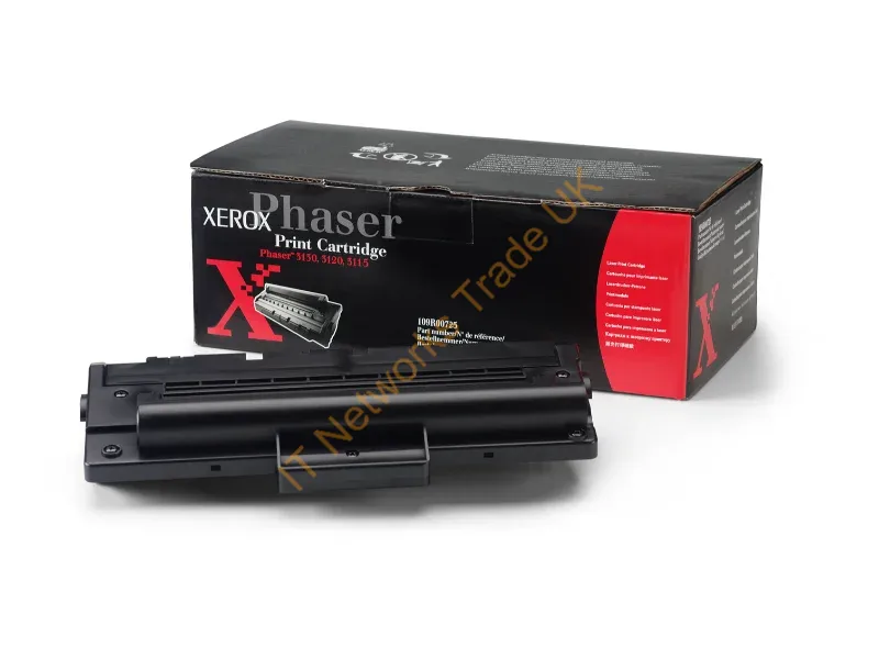 Xerox 109R00725 Toner black, 3K pages @ 5% coverage Accessory