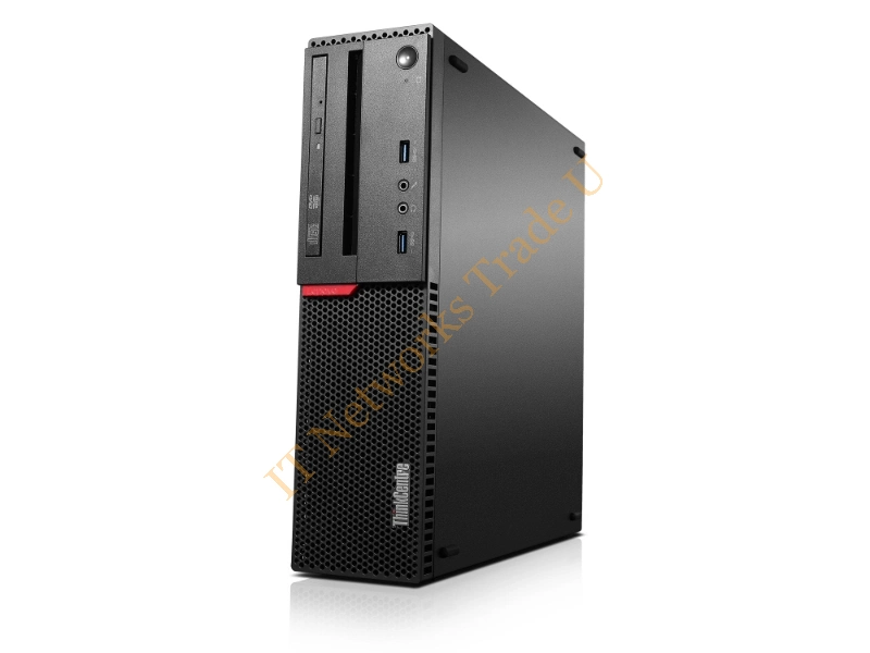 Lenovo ThinkCentre M800 3.7GHz i3-6100 SFF Black PC Workstation Systems