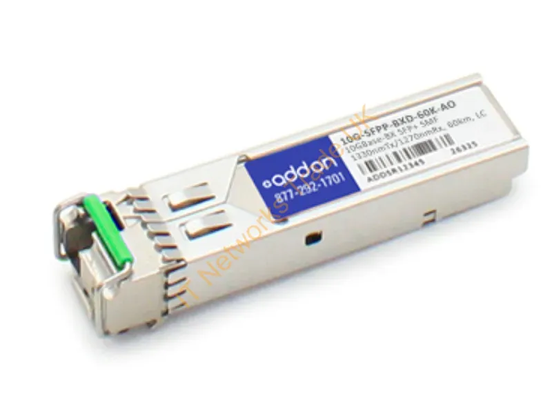 10G-SFPP-BXD-60K-AO - Addon Networks 10G-Sfpp-Bxd-60K-Ao Network Transceiver Module Fiber Optic 10000 Mbit/S Sfp+