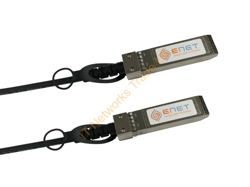 10G-SFPP-TWX-0101ENC - Enet Components 10G-Sfpp-Twx-0101-Enc Infiniband/Fibre Optic Cable 39.4" (1 M) Sfp+ Black