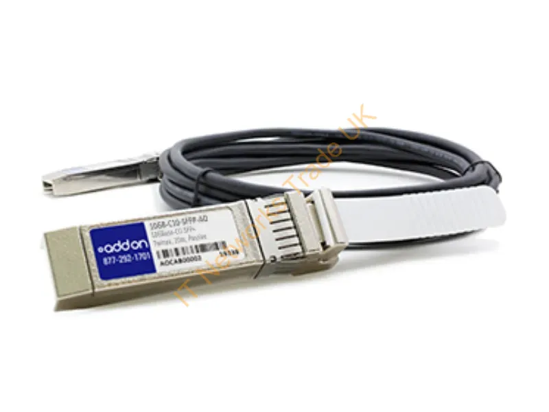 10G-SFPP-TWX-0308-AO - Addon Networks 3M Sfp+ - Sfp+ Infiniband/Fibre Optic Cable 118.1" (3 M) Sfp+ Black