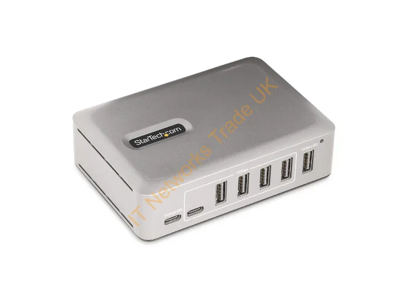 10G5A2CS-USB-C-HUB - Startech.Com 10G5A2Cs-Usb-C-Hub Interface Hub Usb 3.2 Gen 2 (3.1 Gen 2) Type-C 10000 Mbit/S Silver
