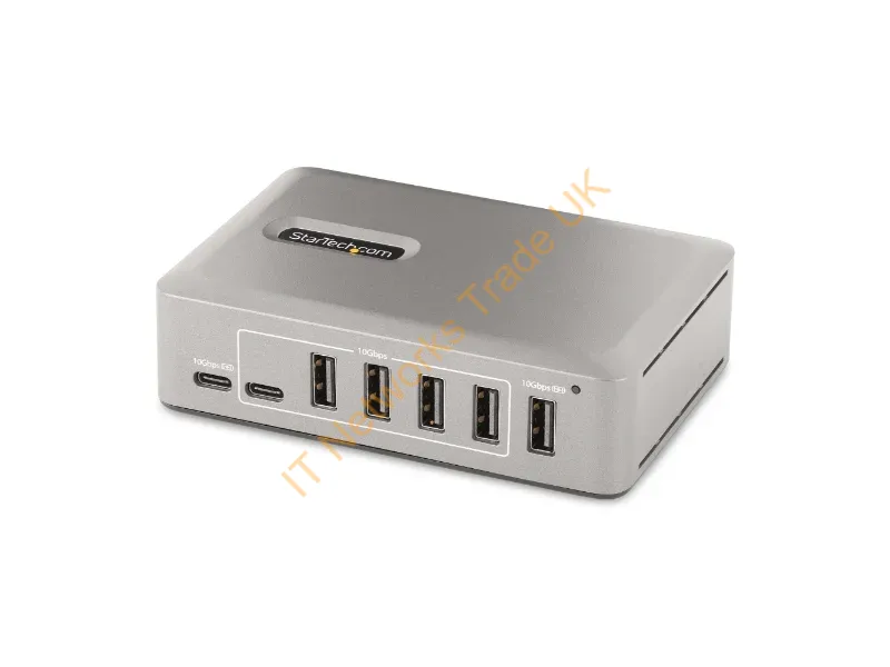 10G8A2CS-USB-C-HUB - Startech.Com 10G8A2Cs-Usb-C-Hub Interface Hub Usb 3.2 Gen 2 (3.1 Gen 2) Type-C 10000 Mbit/S Gray