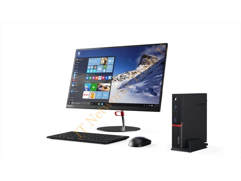 Lenovo ThinkCentre M600 1.6GHz J3710 Mini PC Black Mini PC Workstation Systems