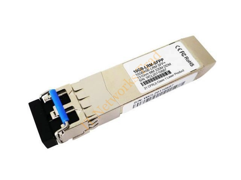 10GB-LRM-SFPP Enterasys 10Gbps 10GBase-LRM Multi-mode Fiber 220m 1310nm Duplex LC Connector SFP+ Transceiver Module