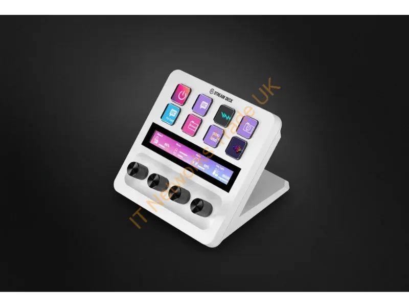 10GBD9911 - Elgato Stream Deck + White 8 buttons