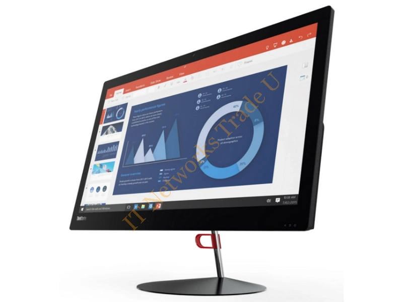 Lenovo ThinkCentre X1 2.6GHz i7-6600U 23.8" 1920 x 1080pixels Black All-in-One PC Workstation Systems