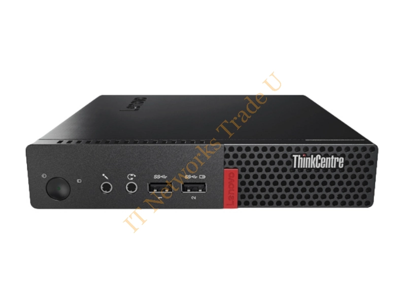 Lenovo ThinkCentre M710 3.4GHz i3-7100T Mini PC Black Mini PC Workstation Systems