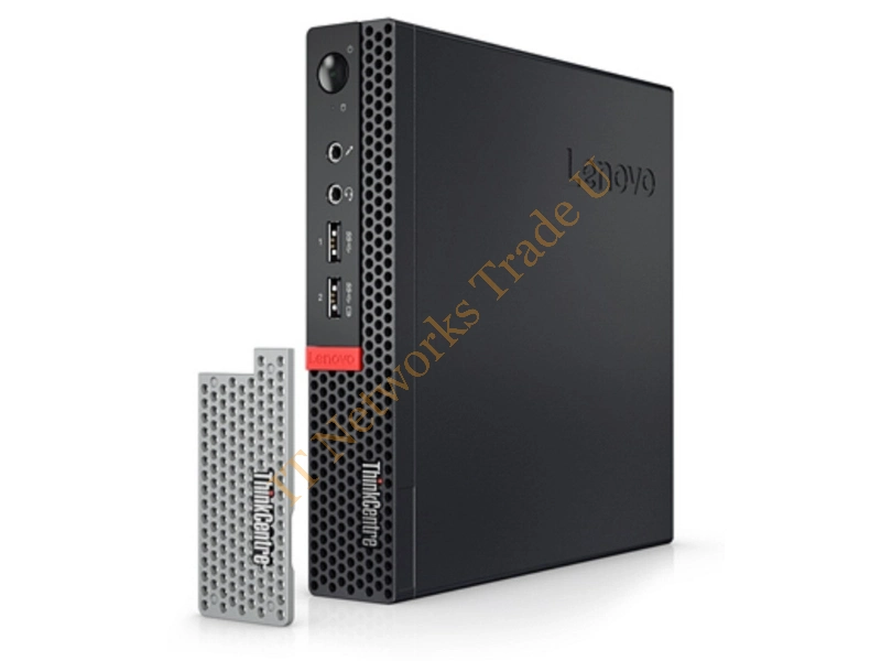 Lenovo ThinkCentre M710 2.4GHz i5-7400T Mini PC Black Mini PC Workstation Systems