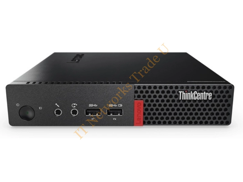Lenovo ThinkCentre M710 3.4GHz i3-7100T Mini PC Black Mini PC Workstation Systems