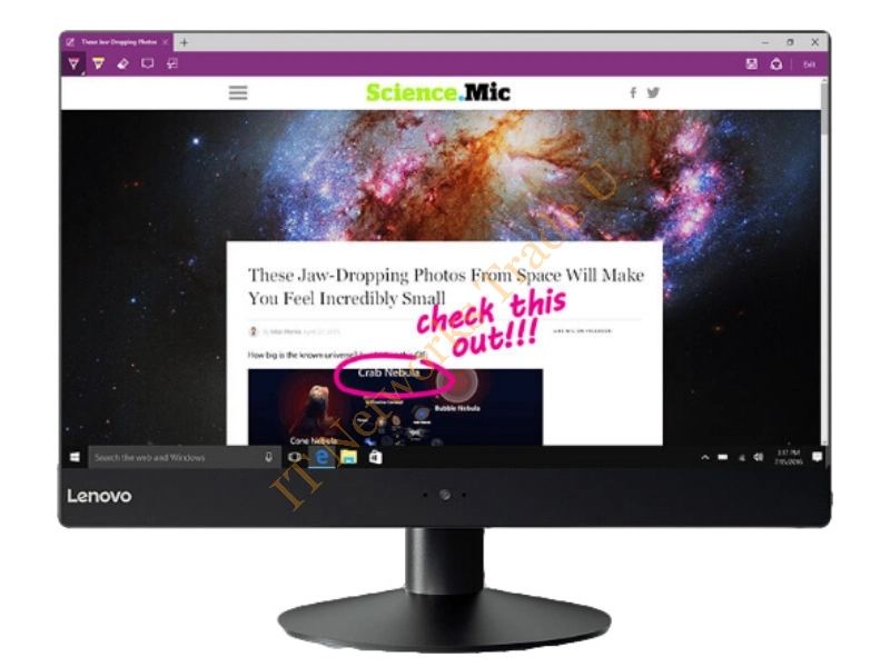 Lenovo V510z 3.4GHz i3-7100T 23" 1920 x 1080pixels Black, Grey All-in-One PC Workstation Systems
