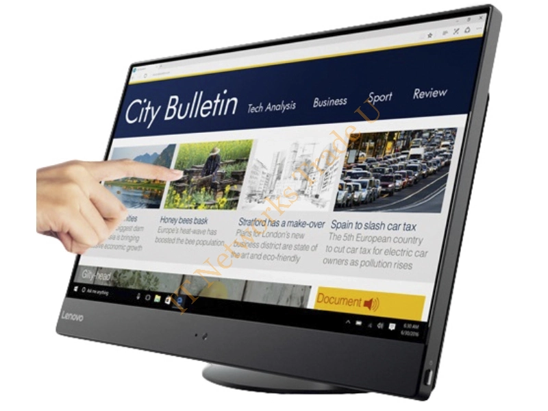 Lenovo V510z 2.4GHz i5-7400T 23" 1920 x 1080pixels Black, Grey All-in-One PC Workstation Systems